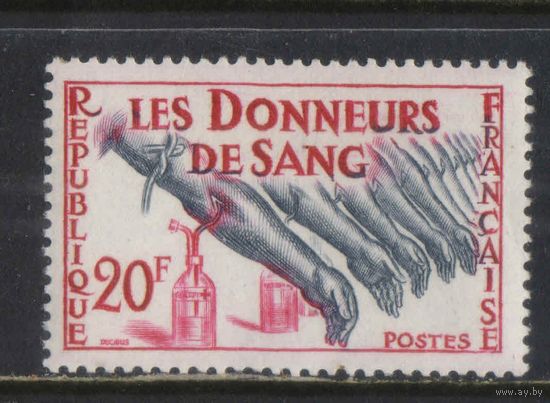 Франция 1959 Донорство #1264**