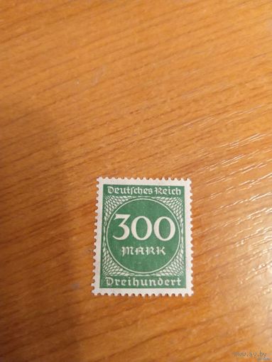 1923 Германия Рейх чистая лёгкая наклейка (2-3)