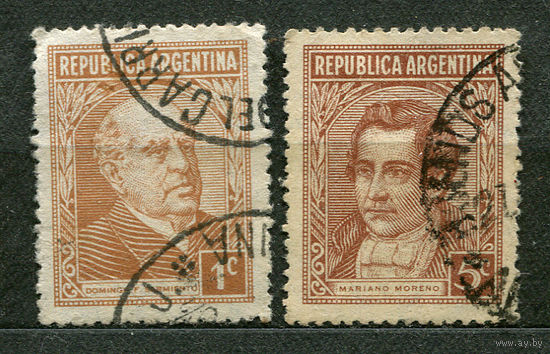 Президенты, политики. Аргентина. 1935. Серия 2 марки