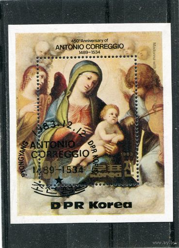 КНДР. Живопись. А.Корреджо. Блок