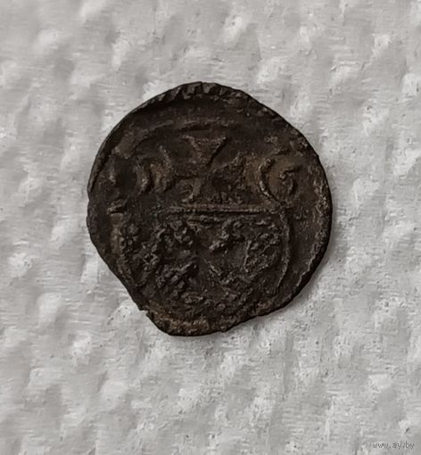 Денарий 1555 Эльблонг