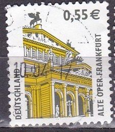 ФРГ: Здание старого оперного театра во Франкфурте, ГАШ, 2002
