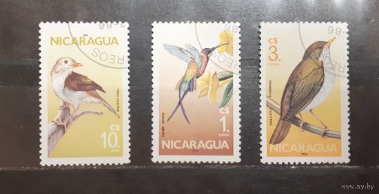 Никарагуа. 1986 год. Фауна. Птицы (437)