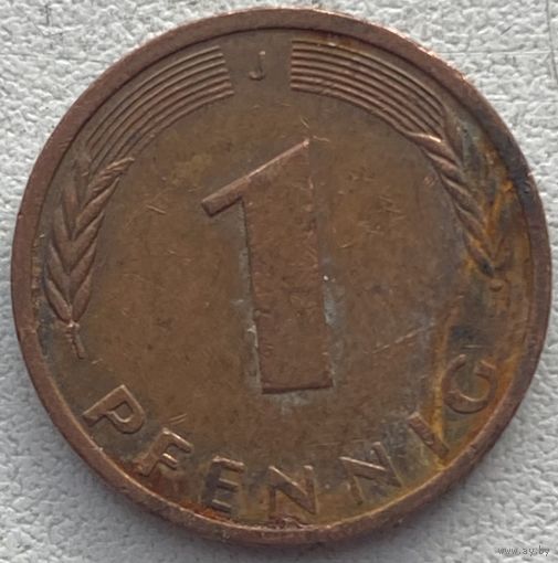 Германия 1 пфенниг 1982 г. J