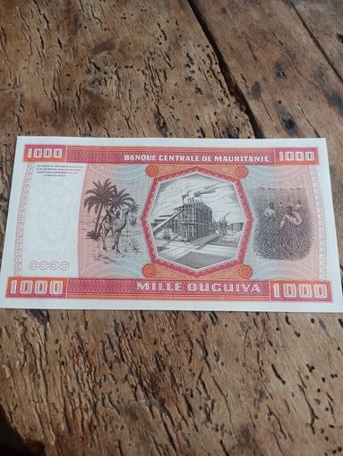 МАВРИТАНИЯ 1000 угий 1981 год