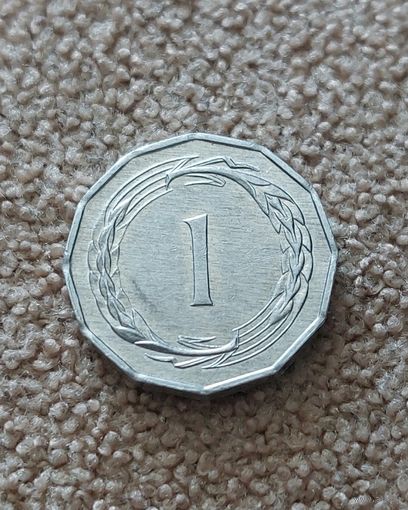 Кипр 1 миль, 1963 UNC
