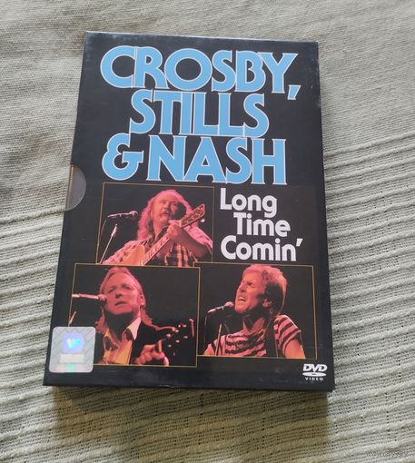 DVD Crosby, Stills & Nash Long Time Comin' (лицензия, Слипкейс)