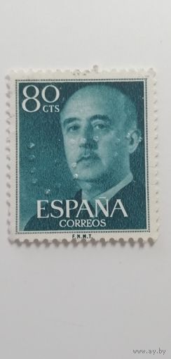 Испания 1955. Стандартный выпуск. Генерал Франко