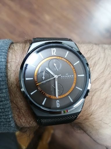 Наручные часы хронограф Skagen SKW 6804. Работают безупречно.