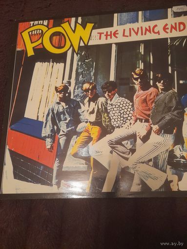 THE LIVING END  " POW"  1966/? reissue LP EU GGM001- NM/NM