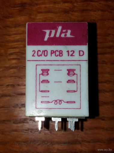 Реле PLA 2C/0 PCB 12D