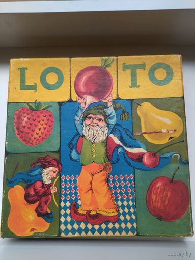 Игра лото Вильнюс 1977 год.