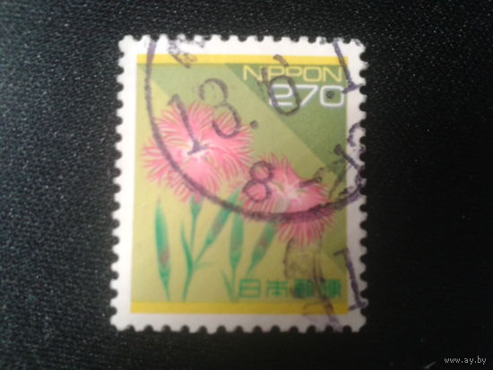 Япония, 1994. Гвоздики. Mi-1,0 евро гаш.