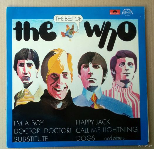 THE WHO - The Best Of (ЧЕХИЯ винил LP 1985)