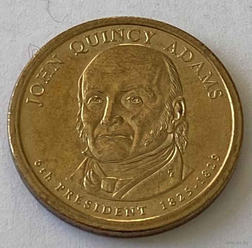 1 доллар, 6-й президент США Джон Куинси Адамс