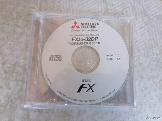 Диск для модуля ведомой станции Mitsubishi Electric FX3U-32DP для сети Profibus-DP