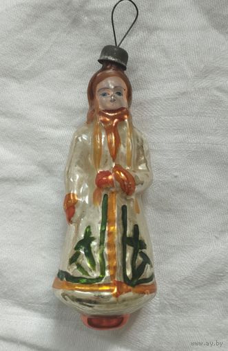 Ёлочная игрушка снегурочка