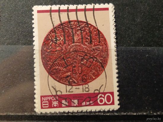 Япония, 1985. Резьба по дереву