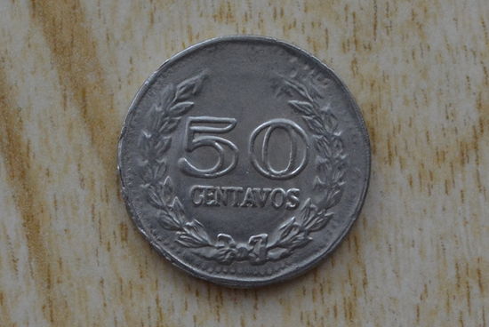 Колумбия 50 сентаво 1978