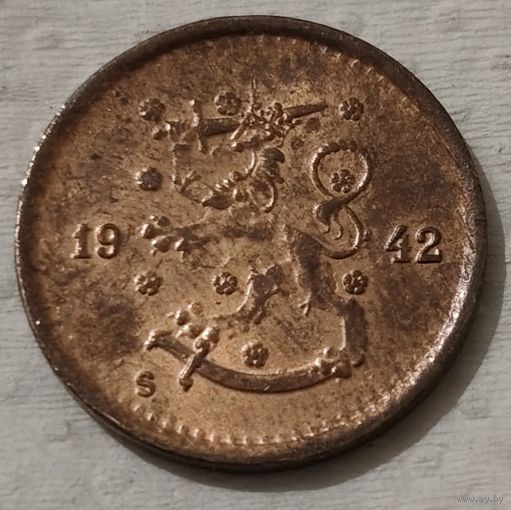 Финляндия 50 пенни, 1942 (14-15-8)