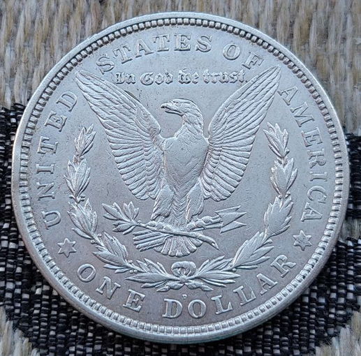 США 1 доллар 1921 года. Серебро! Сторгуй за свою цену, предложи обмен!