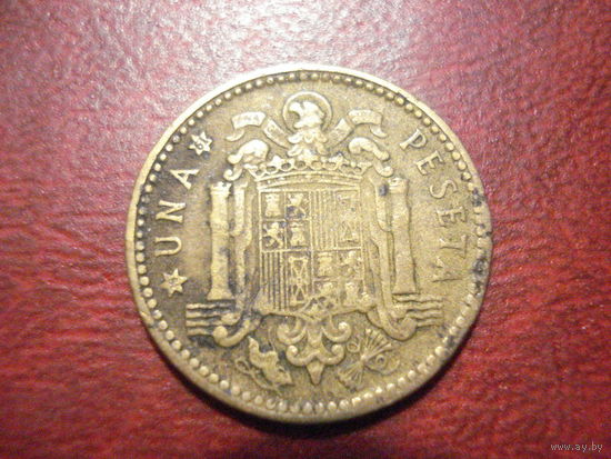 1 песета 1953 (1961) год Испания