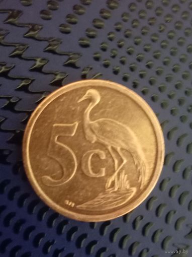 5 центов. ЮАР 2020г.