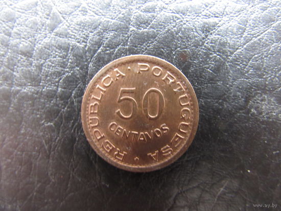 Гвинея Португальская. 50 центавос.1952. С 20 копеек. Распродажа коллекции. Смотрите другие лоты.