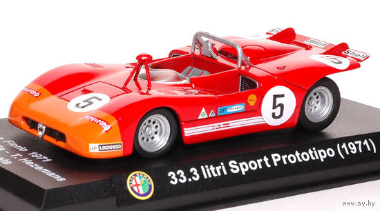 Alfa Romeo 33.3 litri Sport Prototypo (1971) Targa Florio N. Vaccarella - T. Hezemans 1a classificata 1/43