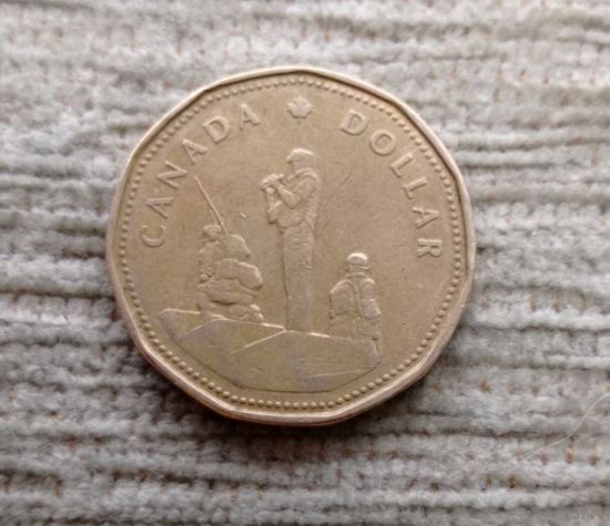 Werty71 Канада 1 доллар 1995 г Миротворцы