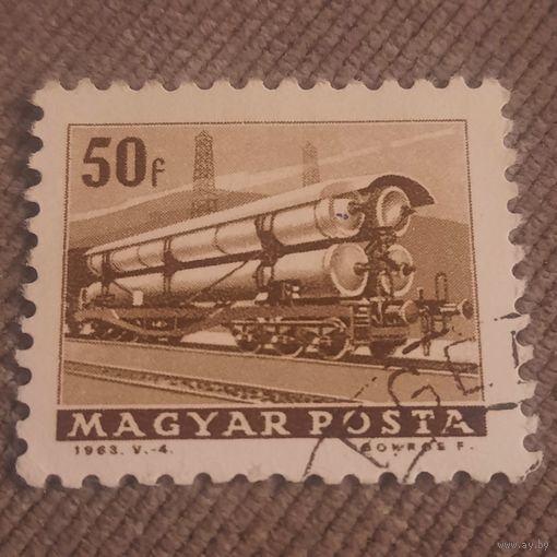 Венгрия 1963. Военный боевой вагон
