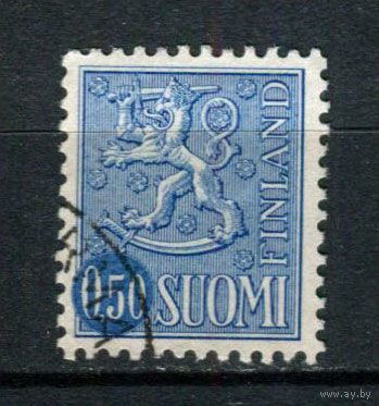 Финляндия - 1970 - Герб - [Mi. 666] - полная серия - 1 марка. Гашеная.  (Лот 179AO)