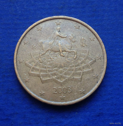 Италия 50 евроцентов 2003