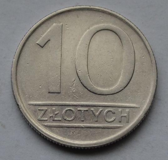 Польша, 10 злотых 1984 г.