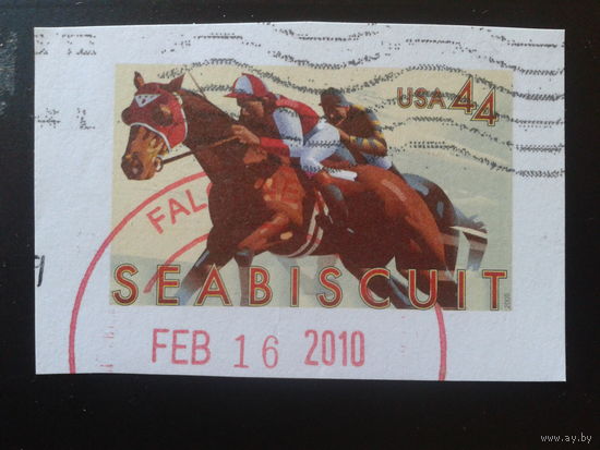 США 2010 вырезка из конверта, Скачки