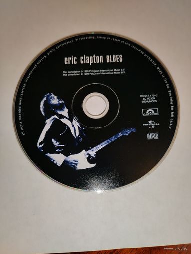 Eric Clapton blues. CD диск