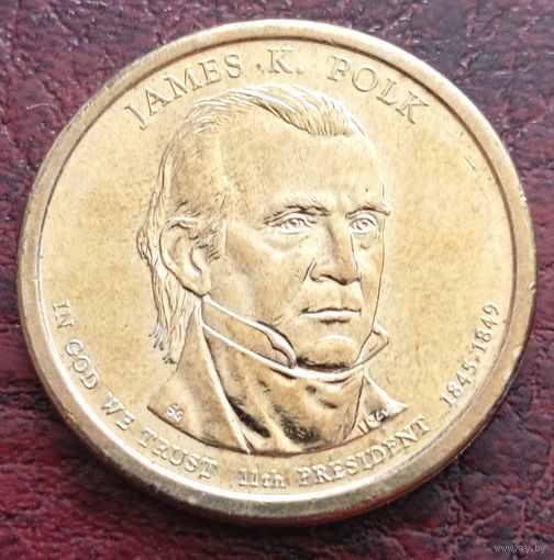 1 доллар США Джеймс К. Полк