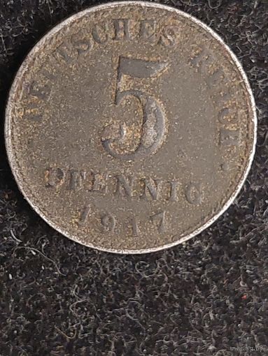 5 пфенингоф германия 1917
