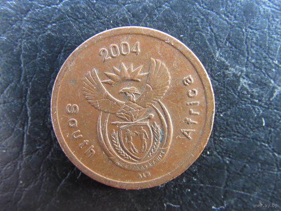 ЮАР. 5 центов. 2004 . С 20 копеек. Распродажа коллекции. Смотрите другие лоты.