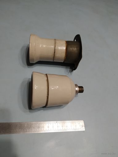 Патроны керамические для ламп уличного освещения, под цоколь Е40, большие СССР