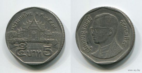 Таиланд. 5 бат (2004, XF)