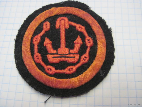 Шеврон ВМФ СССР из 1950-х.