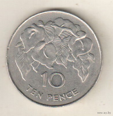 Острова Святой Елены и Вознесения 10 пенс 1984