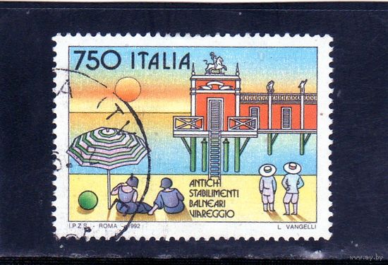 Италия.Ми-2234. Приморские курорты - Виареджио. Серия: Морские курорты.1992.