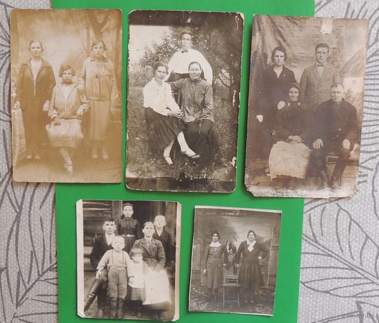Фото "Семья", Зап. Бел., 1920-1930-е гг.