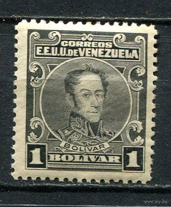 Венесуэла - 1915/1923 - Симон Боливар 1В - [Mi.104] - 1 марка. MNH, MLH.  (LOT GQ10)-T3P44