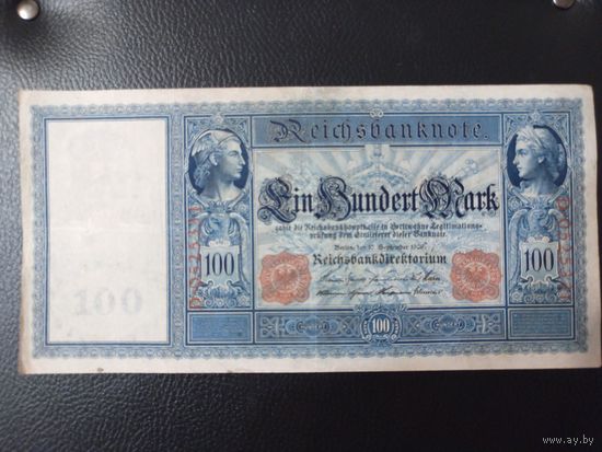 100 марок 1909  Германия серия D 0525331
