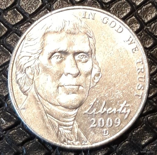 5 центов США 2009 МД Денвер