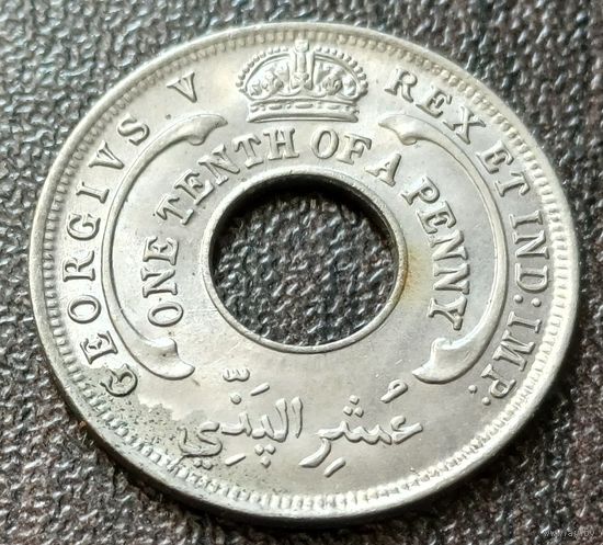 Британская Западная Африка 1/10 пенни, 1926    ( 1-7-6 )