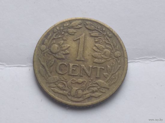 Суринам. 1 цент 1943Р года. Филадельфия. Нечастая. Единственное предложение.